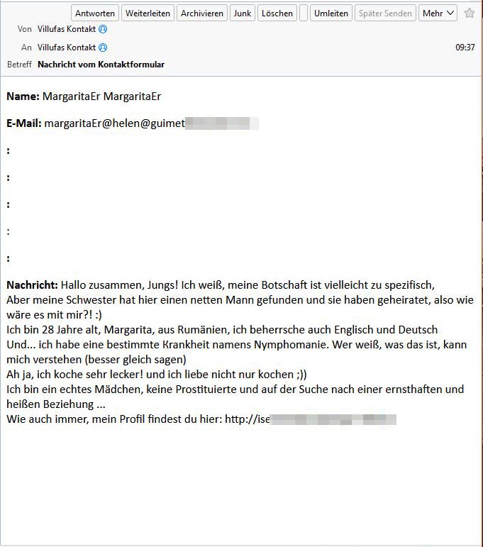 kontaktformular